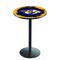 Holland Bar Stool Co 42" Blk Wrinkle Nashville Predators Pub Table L214B4228NshPre - alternate 1